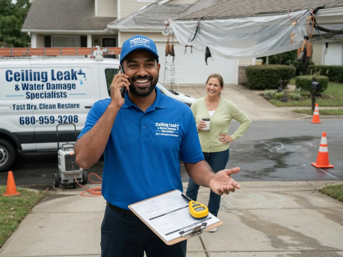Ceiling Leak Cleanup Macon, GA FAQs